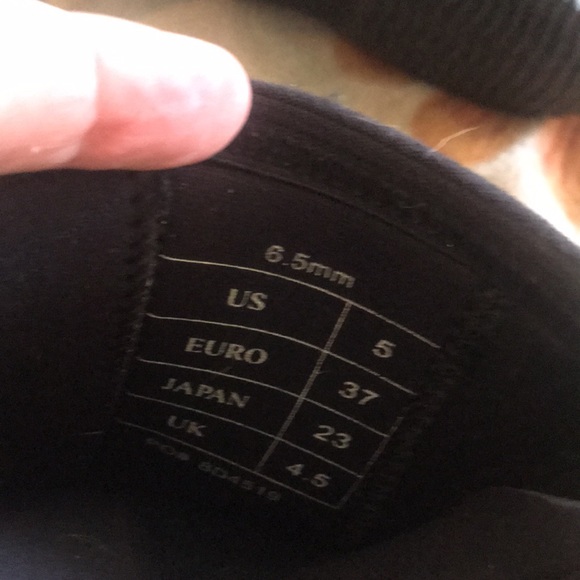 Dive  Surf booties women 5 6.5 mm - Picture 3 of 6